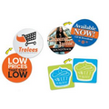 3.25" Circle or Square- Animated Flip Image Stickers